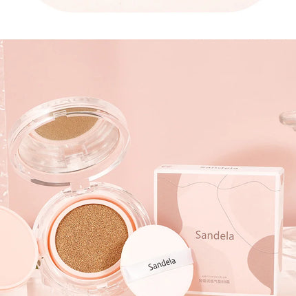 SANDELA Matte Silky Moisturizing Foundation Long Lasting Air Cushion Bb & Cc Cream Cushion