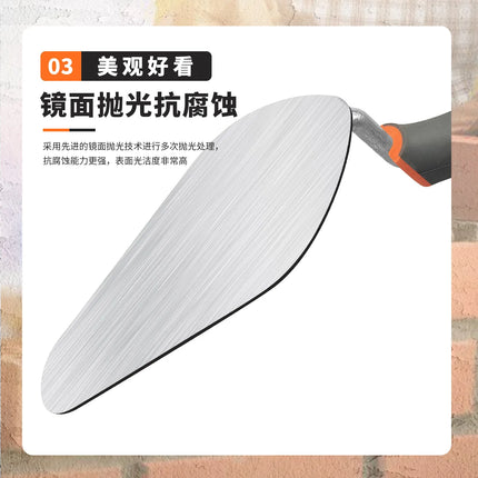 Thickened High-strength Steel Trowel for Tiling, Construction Masonry, Ceramic Tile Plastering, Wall Plastering