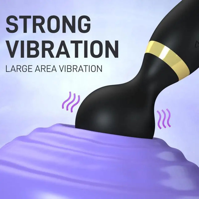 New Vibrator Wand,Adult Sex Toy Wand G Spot Dildo Clit Vibrator Sex Vibrators Clitoris Stimulation with 8 Speeds 20 Patterns