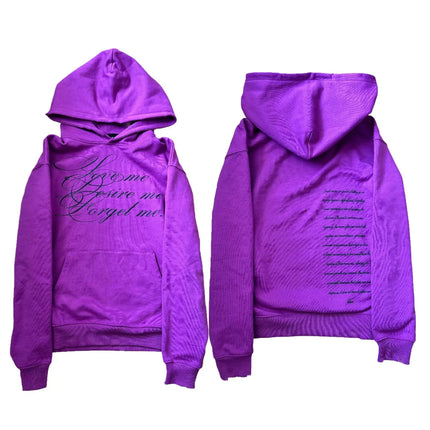 2025 Spring and Autumn Long Sleeved Hoodie Hoodie, Dark Retro Punk Printed Coat, Y2K Street Trendy Ins