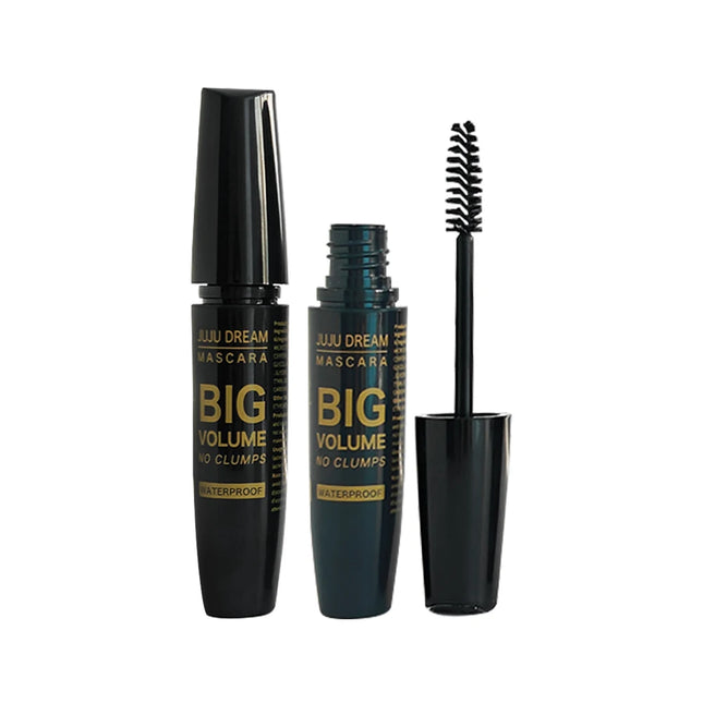 5D Black Waterproof Mascara Lengthens Eyelashes Extension Thick Silk Fiber Mascara Female Makeup Eye Cosmetics Tools for Gifts
