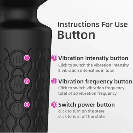 Powerful G-Spot Vibrator for Women Clitoris Stimulator AV Magic-Wand Female Vagin Massager Masturbator Adult Sex Toys Erotic 18+
