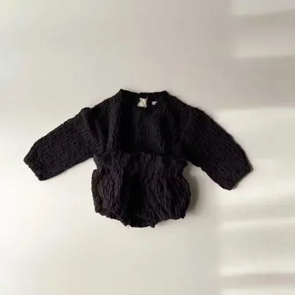6941-1 Ins Japanese Spring and Autumn Baby Infant Cute Clothes Set Lovely T Shirt and Pp Pants Long Sleeve Girls Clothes Set