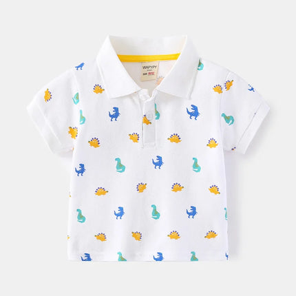 Basic Black Polo Shirts for Kids Boys Clothes Short Sleeve Toddler Girl T Shirt with Collar Simple Tshirt Baby Child Summer Tops