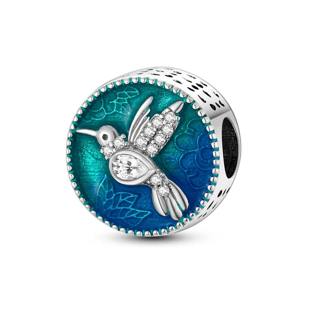 Charm Hot Sales 925 Sterling Silver Charms Beads CZ pave Round Clip Charms Fit Original Bracelet Necklace Charms Jewelry Gift