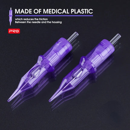Mast PRO Tattoo Cartridge Needles SMP Art Makeup Needle 1RL 3RL Round Liner Permanent Makeup for Eyeliner Lip Tattoo Supplies
