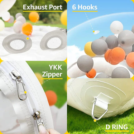 Inflatable Bubble House Clear Dome Tent for Weddings Parties And Playtime Ideal for Creating a Magical Party Ambiance
