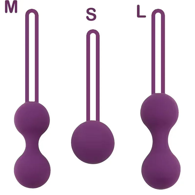 Silicone Smart Geisha Kegel Ball Beads Vaginal Ball Sex Toys for Women Simulator Vagina Chinese Ben Wa Ball Tightening Exerciser
