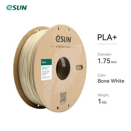 eSUN 3D Printer Filament PLA+ 1.75mm Dimensional Accuracy +/- 0.03mm 1KG (2.2 LBS) Spool 3D Printing Material For 3D Printers