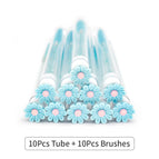 10pcs tube and brush 8