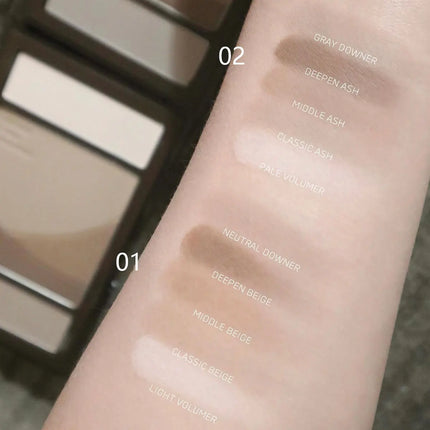 rom&nd BETTER THAN CONTOUR,Powder Texture,Fine & Smooth,Natural 3D Effect,Pore-Blurring,Holiday Season,K-Beauty,Korean Makeup