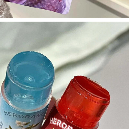 Herorange Lip Flower Elegant Lip Balm Long-Lasting Moisturizing Refreshing Non-Sticky Prevents Dryness and Reduces Lip Lines Primer Christmas Gift
