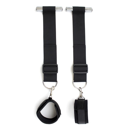 Bdsm Bondage Set Restraint Adult Game Handcuff Neck Collar Wrist Mouth Gag Strap Fetish SM Sex Toy For Woman Couples No Vibrator