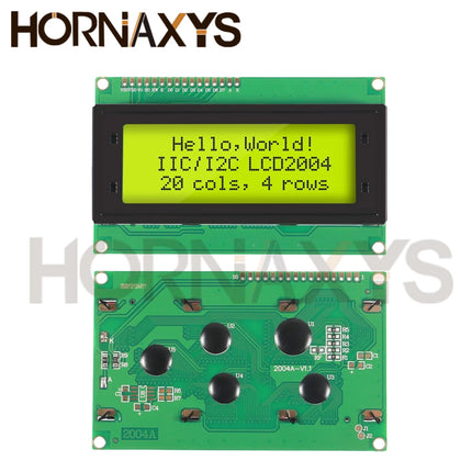 LCD2004+I2C LCD2004 20x4 2004A Blue Green Screen Character LCD IIC Serial Interface Adapter Module  LCD2004
