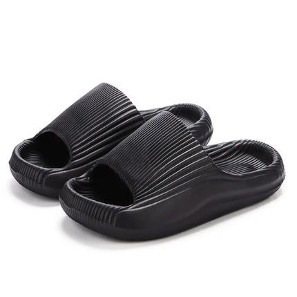 Smile Pop Soft EVA Slippers For Women Summer Flat Sole Women's Sandals Outdoor Casual Non-slip Beach Shoes Home Cozy Women Shoes