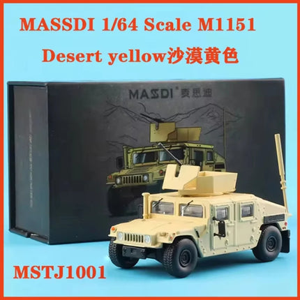 MASSDI Alloy 1/64 Scale SCN1106  SCN1110 Tow Truck/Hummer H1 M1151/Gaz Tiger TANK Alloy Car Model Holiday Gifts Toys