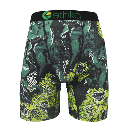 ETHIKA 1Pcs Men Underwear Boxers Breathable Mesh Crotch Man Underpants Plus Size L-3XL Mens Panties Printed Men's Boxers Briefs