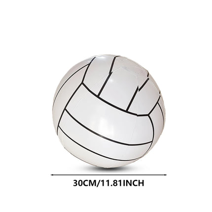 Thickened PVC inflatable football, inflatable beach ball, inflatable basketball. Water pool party toys