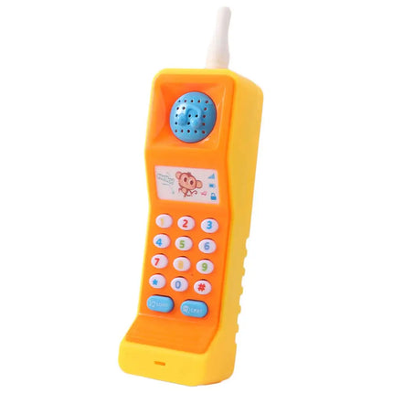 Musical Baby Phone Toys Electronic Simulation Mobile Phone Toy Enlightenment With Sound Light Kids Learning Cellphone Kids Gift