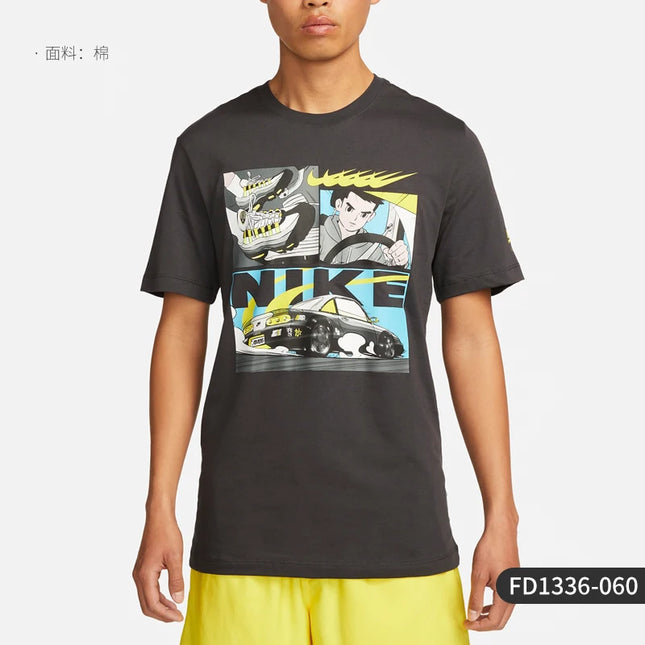 Nike Official Genuine 2024 New Men's Training Running Breathable Round Neck Short Sleeve FD1336-060