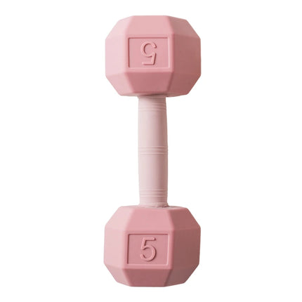 Baby Silicone Teething Cartoon Dumbbell Rattle Toy Babies' Sensory Cognitive Toys Move The Music Bell Baby Crib Toys Baby Gifts