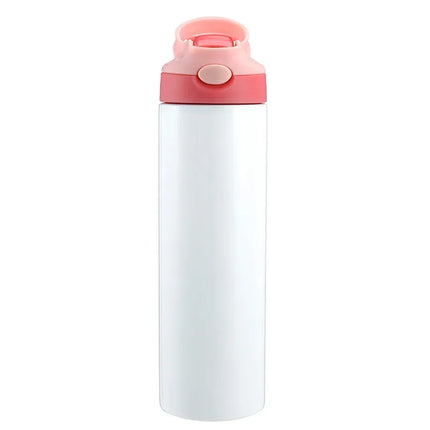 Sublimation Blank Straight Cup Stainless Steel Water Bottles Tumbler Coffee Mug Cup Vacuum Flasks DIY Insulated Thermos 6OZ-30OZ