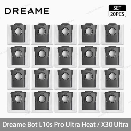 Dreame L10s Pro Ultra Heat / X30 Ultra Robot Vacuum Cleaner Accessories Main Side Brush Mop Cloth Hepa Filter Dust Bag Spare