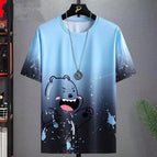 2XL / Gradient bear-Blue