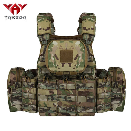 YAKEDA 5-Piece Training Vest - Detachable Expandable Waterproof