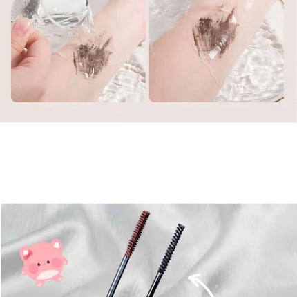 Ultra-fine Small Brush Head Mascara Lengthening Black 3D Lash Eyelash Extension Eye Lashes Long-wearing Black Color Mascara