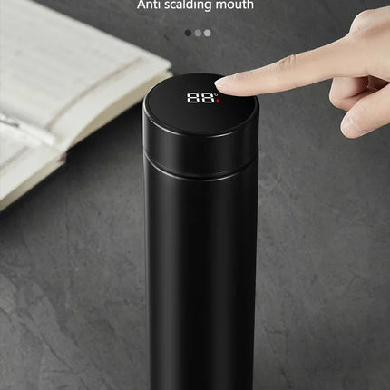 Car Smart Thermos Bottle With Temperature Display Coffee Cup For Mazda 3 6 Atenza Axela Demio CX3 CX5 MP MS RX8 Car Accessories