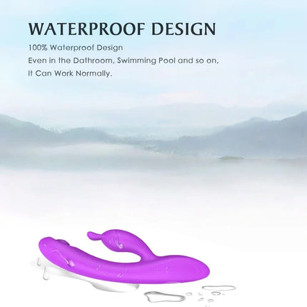 Redshark Dual Motor Rabbit Vibrator Adult Sex Toy for Women Vagina Penis Dildo Massage Vibrating Female Pleasure Product