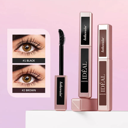 Super Waterproof Mascara 4D Mascara Thick Long Smudge-proof Plump Encrypted Long-lasting Curling Large Eye Makeup Makeup