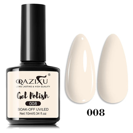 10ml Popular Brown Color Nail Polish UV LED Soak Off Gel Nail Polish For Nail Art DIY Salon Home Holiday Gift For Winter
