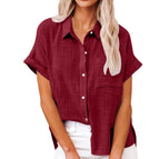 short wine red / M