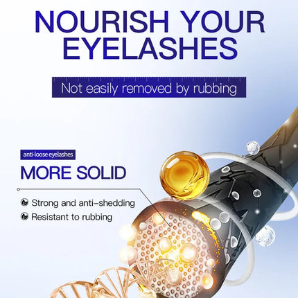 Double-action eyelash enhancement combo—lengthening mascara and thickening eyelash serum for dramatic, curled lashes.