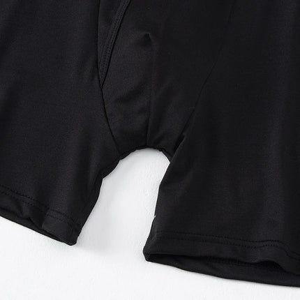 5/10 Pack Multi-size Teenagers To Adults Men's Boyshort Leisure Sports Joker Elastic Waist Long Men's Underwear Can Be Parent-ch