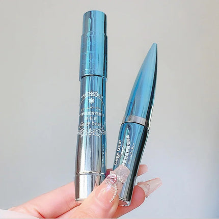 Gege Bear Dream Party Curly Black Sun Flower Mascara Cute Design All Day Long-Wearing Lash-Lengthening Thick Volume Eyelashes