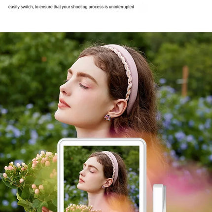Wireless Monitor Rear Camera Screen Smartphone Selfie Magnetic Screen For Vlog Live Stream Video Recording Outdoor Selfie tool