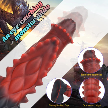 Dildo Huge Alien Monster Anal Plug Adult Sex Toys For Women Men Gay Prostate G-spot Massager Soft Silicone Adult Masturbator 18+