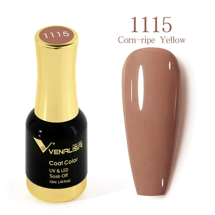 VENALISA 12ml Fabulous Pink Nails Crystal Lacquer CANNI Nail Art Glitter Pearl Diamonds Soak off Platinum UV LED Gel Nail Polish