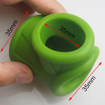 Dick Erection Penis Cock Ring,Ejaculation Delay Cockring Men,Ball Stretcher Ballstretcher,Chastity Cage,BDSM Scrotum Testicle