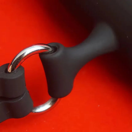 BDSM Silicone Drooling Dildo Gag,Double Ended Penis Mouth Gags Bondage Restraints Deep-throat,Sex Games Toys for Couple