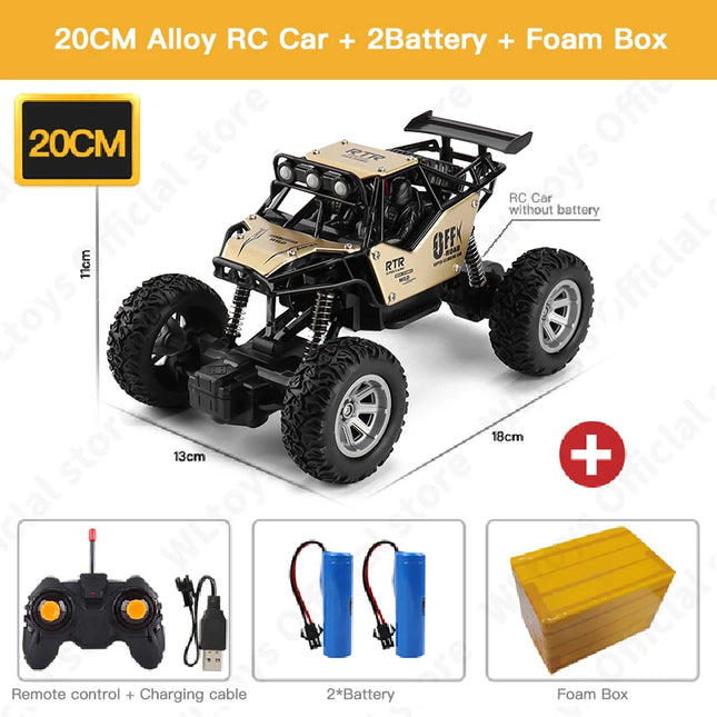 ZWN 1:12 / 1:16 4WD RC Car With Led Lights 2.4G Radio Remote Control Cars Buggy Off-Road Control Trucks Boys Toys for Kids Gifts