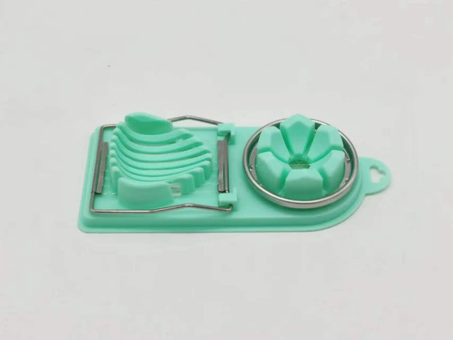 Multifunctional Egg Cutter Stainless Steel Egg Slicer Sectioner Cutter Mold Flower-Shape Luncheon Meat Cutter Kitchen Gadgets