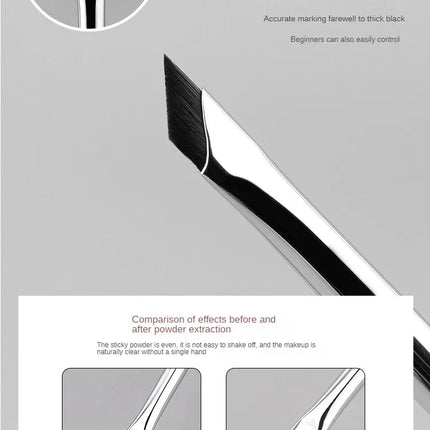 Upgrade Blade Eyeliner Brush Ultra Thin Fine Angle Flat Eyebrow Brush Liner Brow Place Makeup Brush Precise Detail Brush