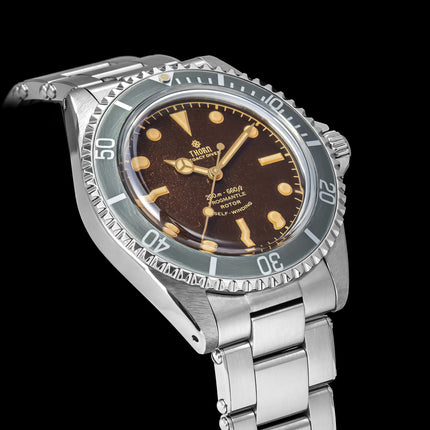 Thorn T023 V2 40mm Men Diving Watch PT5000 Automatic Movement Mechanical Vintage Watches 200m Water Resistance Sapphire