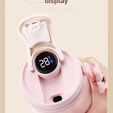 Smart Temp Display Stainless Steel Tumbler Thermal Mug Vacuum Insulated Coffee Cup Travel Thermos Cups Hot Water Bottle for Tea
