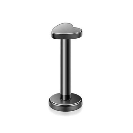 1PC Steel Inernally Thread Labret Stud Rings Piercing Star Heart Shape Ear Cartilage Tragus Orelha Stud Helix Piercing Jewelry