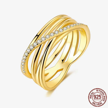 925 Sterling Silver Open Ring Style CZ Paved Heart Butterfly Flower Colorful Gemstone Ring For Women Daily Wear Jewelry Gift